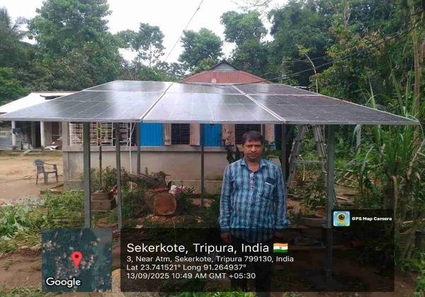 Sekerkote, Tripura - Ground-Mounted Solar