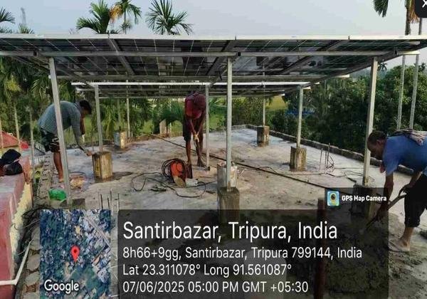 Santirbazar, Tripura - Installation Team