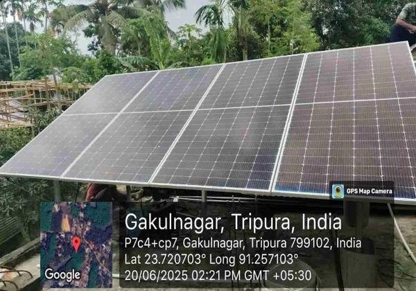 Gakulnagar, Tripura - Ground-Mounted Solar